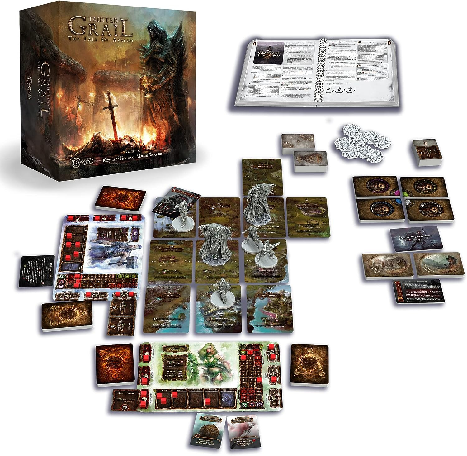 Tainted Grail : The Fall of Avalon Board Game